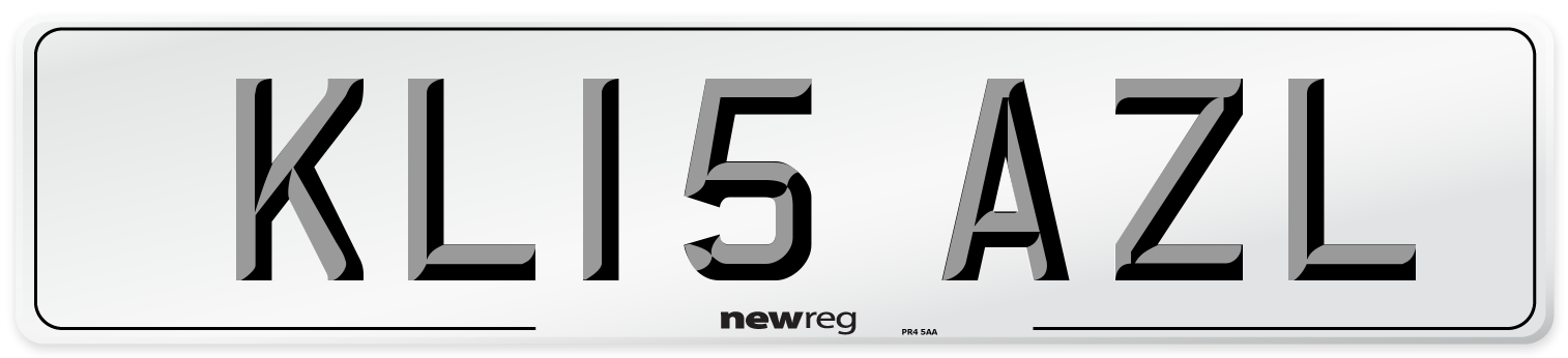 KL15 AZL Number Plate from New Reg